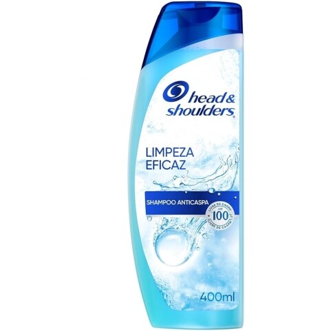 Shampoo Anticaspa Head & Shoulders Limpeza Eficaz 400ml