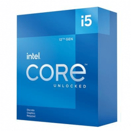 Processador Intel Core i5-12600KF 3.7GHz (4.9Ghz Max Turbo) Cache 20MB Quad Core 16 Threads LGA 1700 - BX8071512600KF