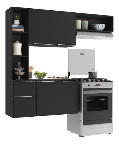 Armário Cozinha Compacta Com Balcão Sofia Multimóveis V2001