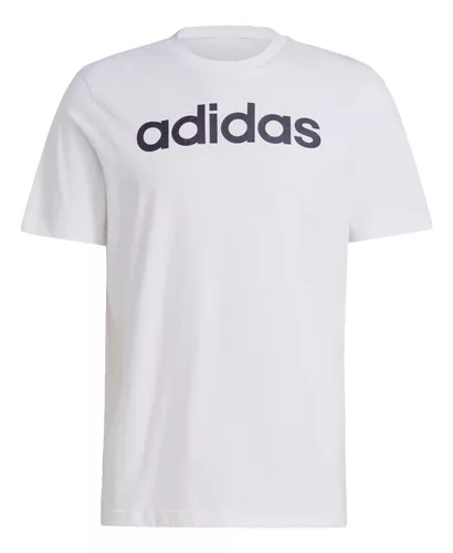 Camiseta Essentials Linear Embroidered Logo adidas