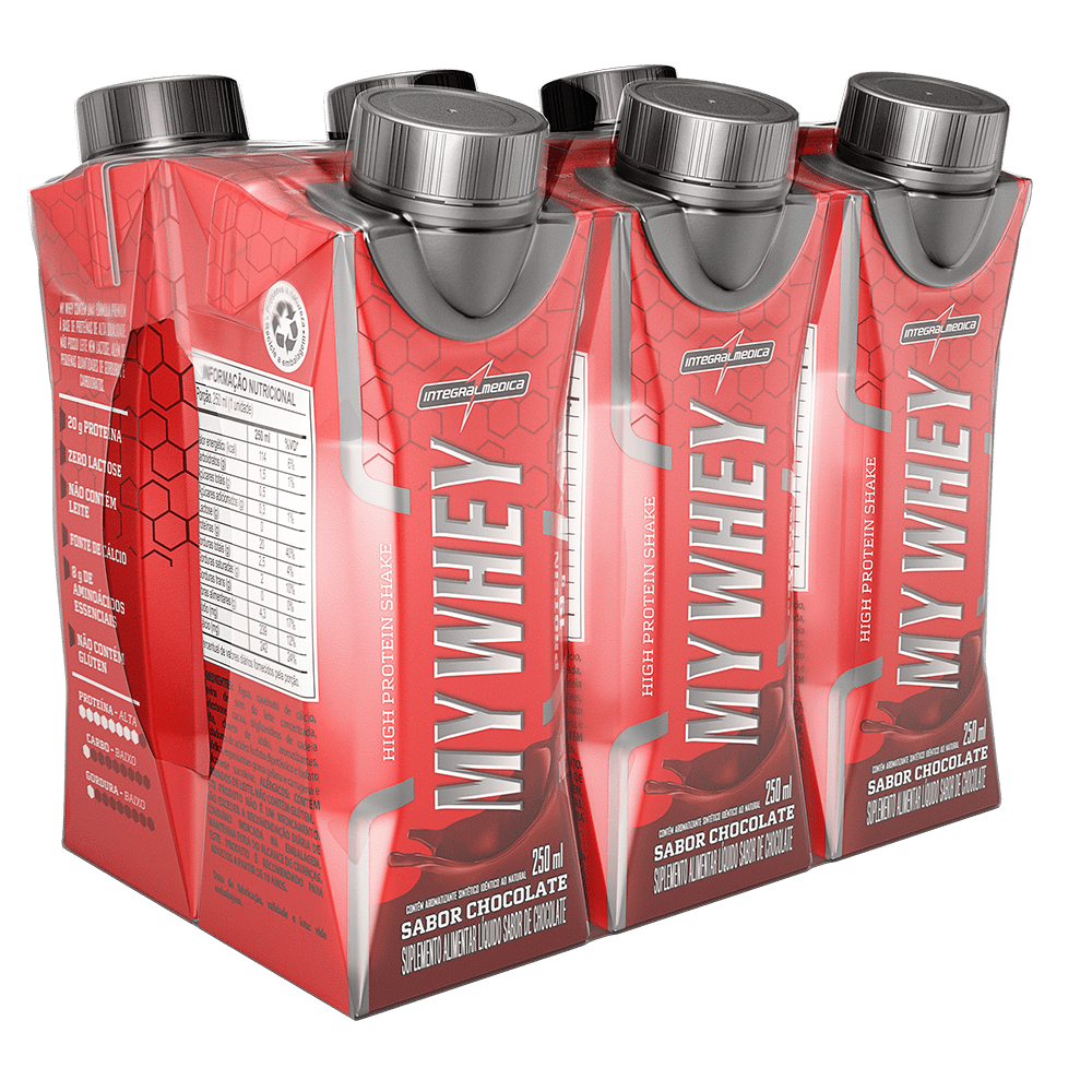 MY WHEY 6 Un – High protein shake