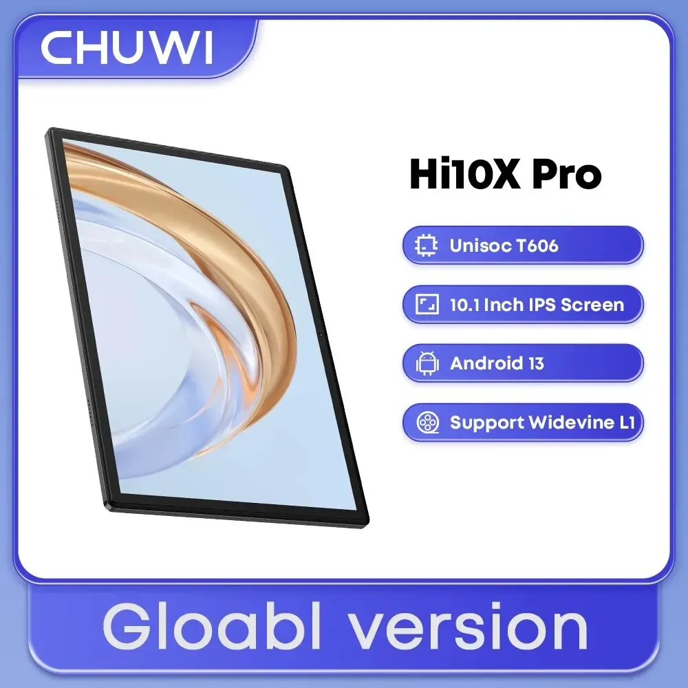 [Moedas R$344| Taxa inclusa] Tablet PC CHUWI Hi10X Pro, 10.1