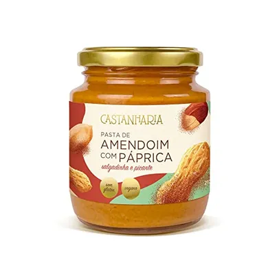 [ PRIME | +POR - R$ 12,87 ] Castanharia Pasta De Amendoim Com Páprica Defumada 210G