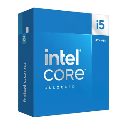 Processador Intel Core i5-14600KF, 14ª Geração, 5.3 GHz Max Turbo, Cache 24MB, 14 Núcleos, 20 Threads, LGA1700 - BX8071514600KF