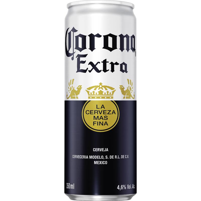 Cerveja Corona Extra Sleek Lata - 350ml