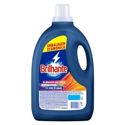 [ Rec ] Detergente, Sabão Líquido Brilhante Limpeza Total 5L