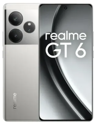Smartphone Realme GT6 5G NFC- Carregador ultra rápido 120w - Câmera Sony LYT 808