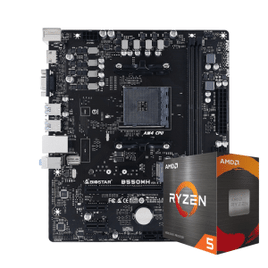 Kit Upgrade Processador AMD Ryzen 5 5500 + Placa Mãe Biostar B550MH - Upgrade1569