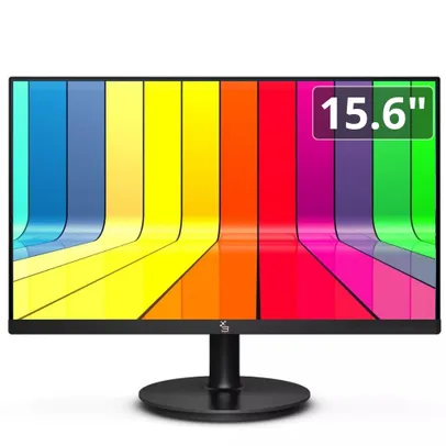 Monitor 15.6 led, Widescreen, hd, hdmi, vga, vesa, Ajuste de inclinação - 3green M156WHD