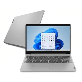 Notebook Lenovo Ultrafino IdeaPad 3 Ryzen 7-5700U 8GB SSD 256GB AMD Radeon Graphics Tela 15.6'' FHD W11 - 82MF0004BR