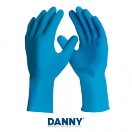 Luva Danny Maxi Latex Xg/azul