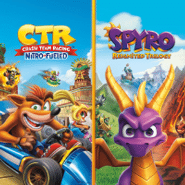Jogo Pacote de Jogos Crash Team Racing Nitro-Fueled + Spyro - PS4