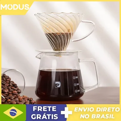 [Do Brasil] Conjunto para extração de Café V60