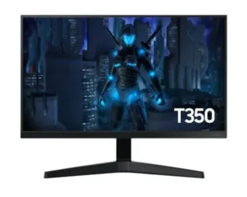 Monitor Gamer Samsung T350 22” FHD Tela Plana | 75Hz | 5ms | HDMI | FreeSync | Game Mode | Azul Escuro
