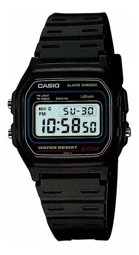 Relógio Masculino Digital Casio W-59-1VQ - Preto