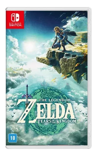 [Midia Fisica] Jogo Zelda Tears Of The Kingdom Nintendo Switch Nacional