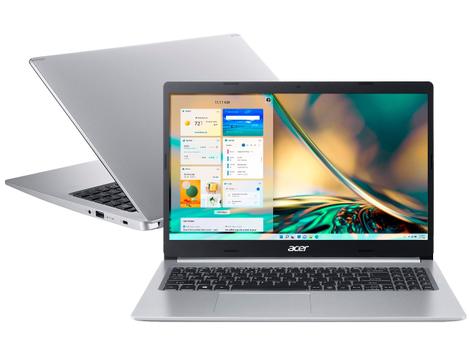 Notebook Acer Aspire 5, AMD Ryzen R7, Tela IPS 12GB RAM SSD 512 GB 15,6 Full HD Linux
