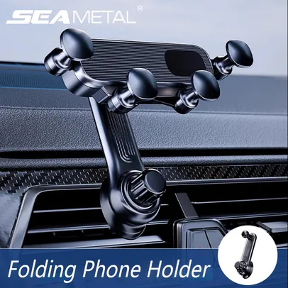 [tx inclusa] Suporte carro smartphone gancho de metal, 360 graus, braço extensor giro total