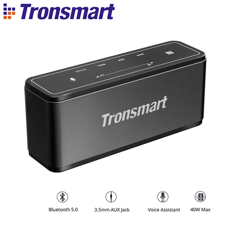 Caixa de Som Tronsmart Element Mega 40W TWS NFC Bluetooth