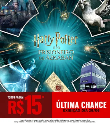 Cinemark | Harry Potter - O Prisionero de Azkaban 20º Aniversário