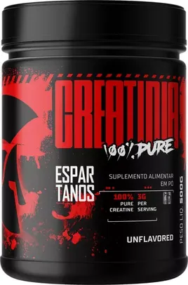 Creatina Espartanos 500 G Sabor Natural