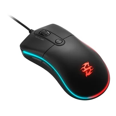 [APP]Mouse Gamer Sharkoon Skiller SGM2, RGB, 6400 DPI, 6 Botões, Preto