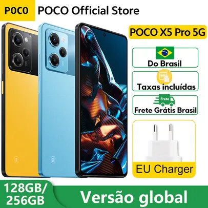 [Envio BR] Smartphone POCO X5 Pro 5G Versão Global NFC