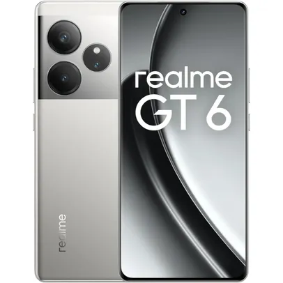 Realme GT6 5G NFC- Carregador ultra rápido 120w 256gb - 12gb ram