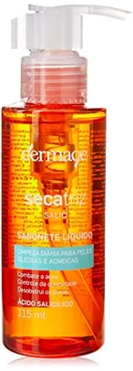 Dermage Sabonete Líquido Secatriz Salic Gel 115Ml (Controle de oleosidade)