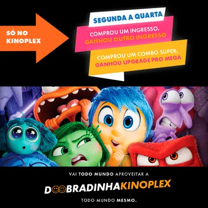 Promoção Dobradinha Kinoplex