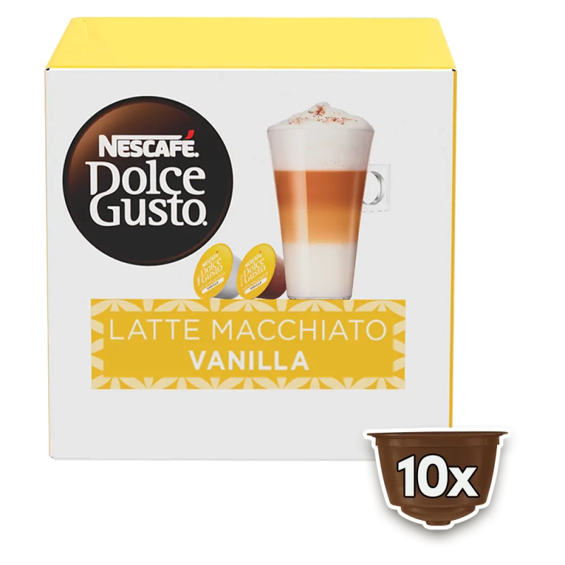 Cápsulas Café Vanilla Latte Macchiato - 10 Cápsulas