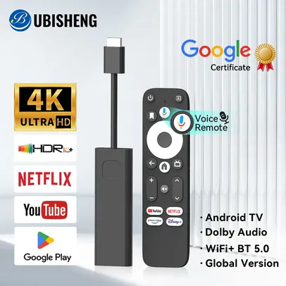 [Taxa Inclusa] TV Stick GD1 4K 2GB/16GB