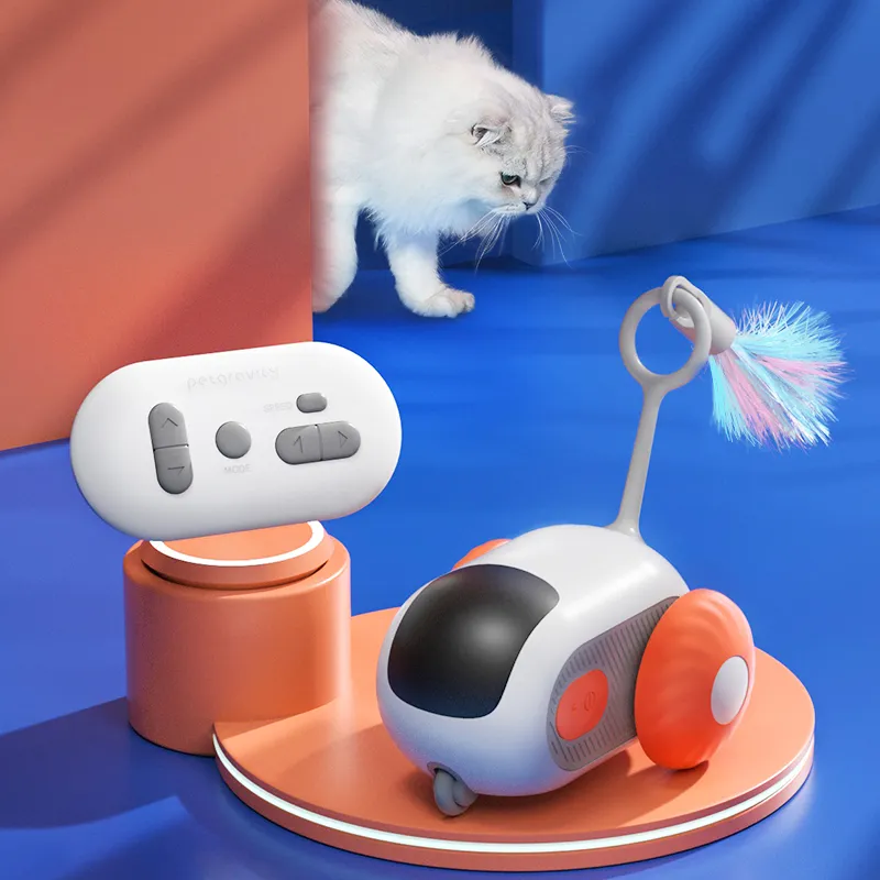 [Imposto Incluso] Brinquedos Elétricos de Controle Remoto para Gatos