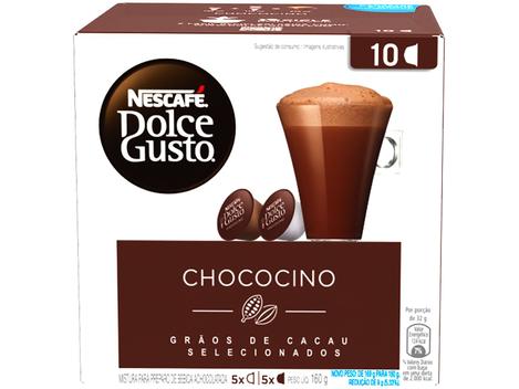 10 Caixas de Cápsulas Chococino Nescafé Dolce Gusto - 10 Unidades (100 Unidades)