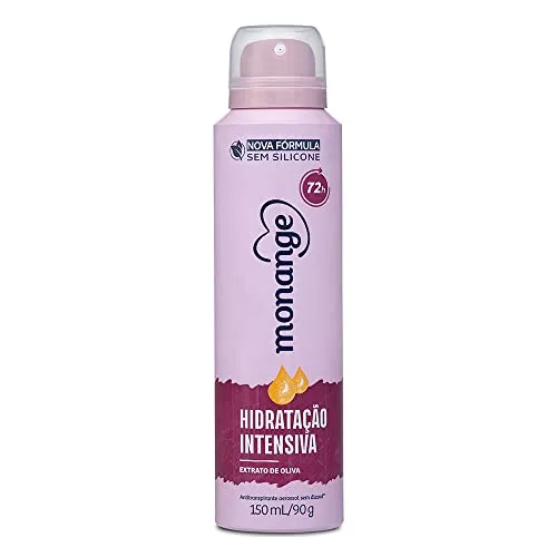 [REC/Leve 3 Pague 2] Desodorante Aerossol Monange Hidratação Intensiva Monange 150ml (90G)