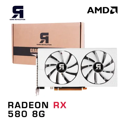 [TAXA/APP/MOEDAS R$343.41] Radeon RX 580 8GB Branca