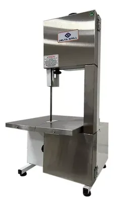 Máquina Serra Fita Bancada Açougue Carne Osso 1,46m 1/3cv bivolt