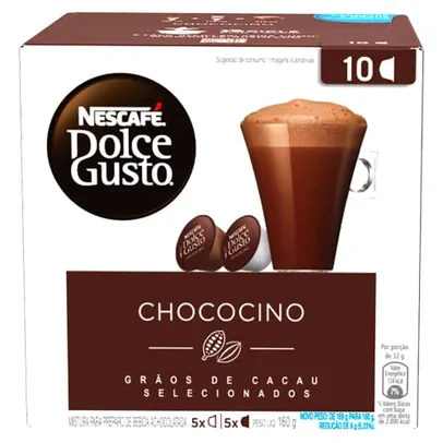 (REC) (Leve 4 Pague 3) Dolce Gusto Ndg Chococino 10Caps 160G