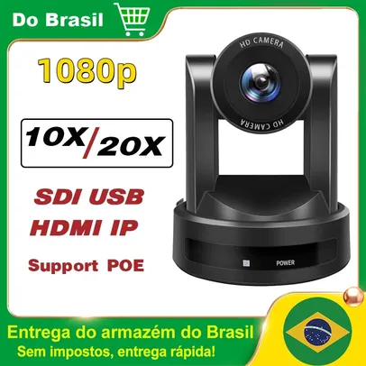 [Do Brasil] Câmera de conferência NDI PTZ