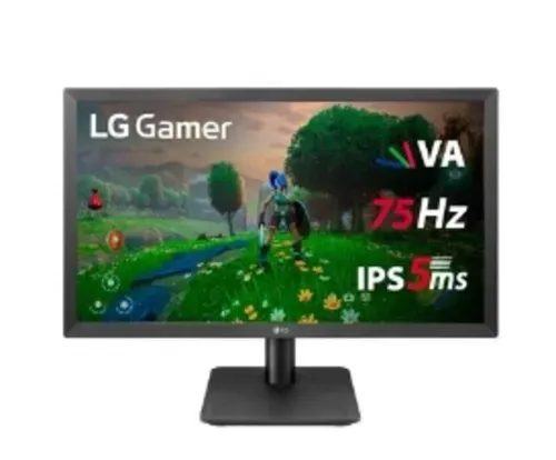 Monitor Gamer LG 21.5", 75Hz, Full HD, HDMI, FreeSync - 22MP410-B