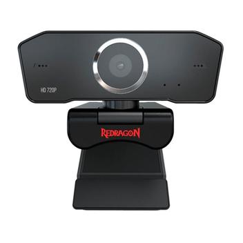 Webcam Redragon Streaming Fobos HD 720p 2 Microfones Redução de Ruídos GW600-1
