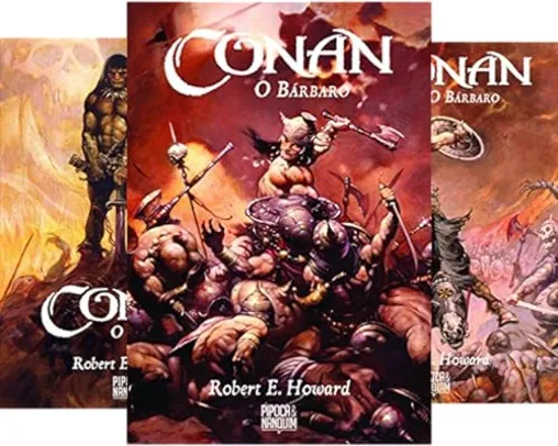 ebook - Conan, O Bárbaro (3 livros), por Robert E. Howard