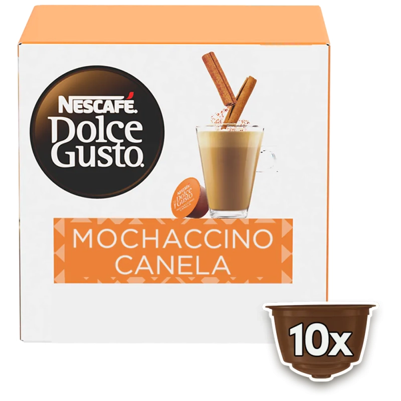Cápsulas de Café Dolce Gusto Mochaccino Canela - 10 Unidades