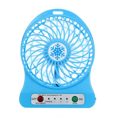 Mini ventilador portátil recarregável
