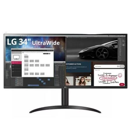 Monitor LG Ultrawide 34 Painel IPS 34WP550 - HDR10, Ajuste de altura, Freesync, PIP, On Screen Control