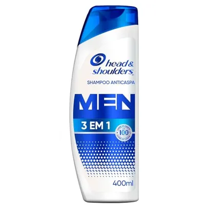 [REC | + por - 12,80] Shampoo Head & Shoulders Men 3Em1 400Ml