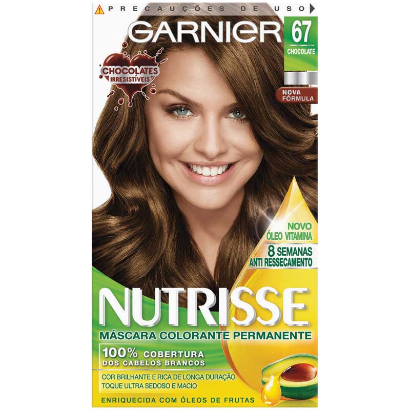 Tintura Creme Garnier Nutrisse 67 Chocolate