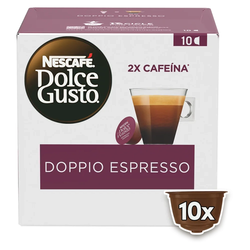 Cápsulas Café Doppio Espresso - 10 Cápsulas