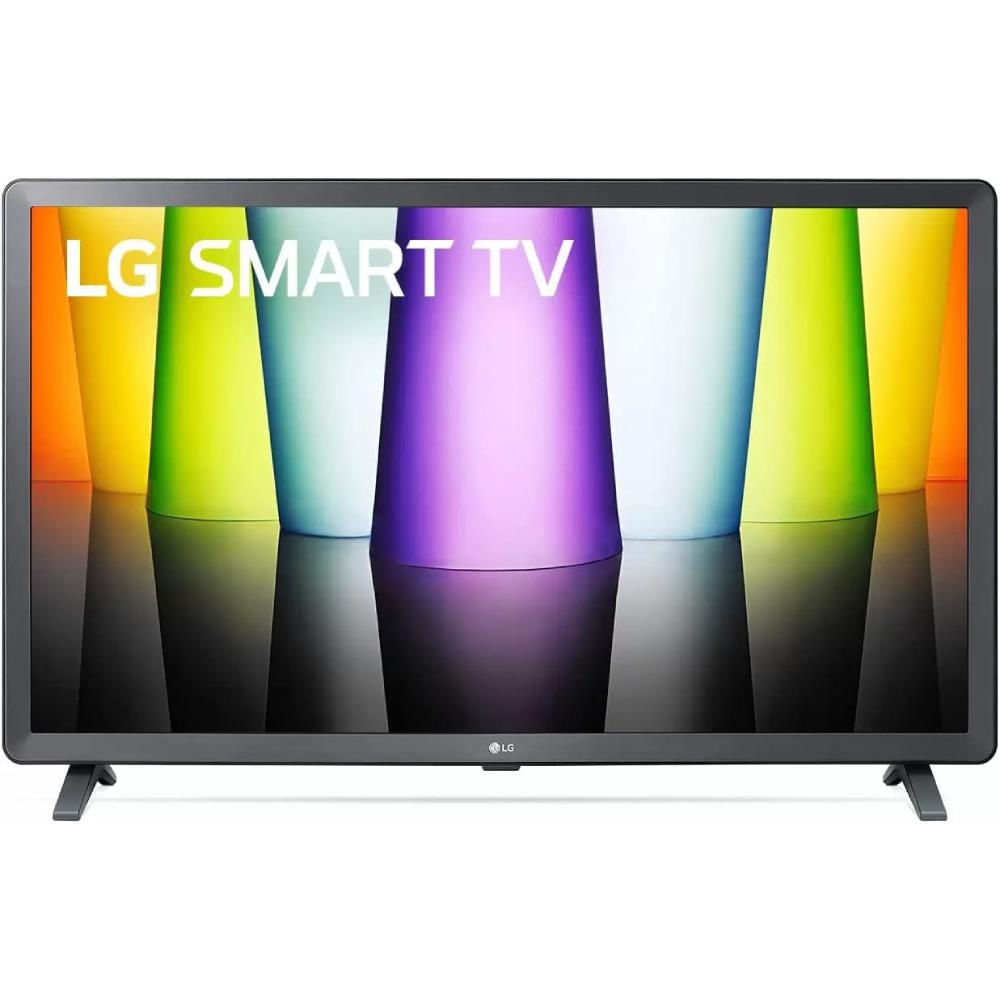 Smart TV 32" LG 32LQ621C AWZ LED webOS HD Cinza Escuro