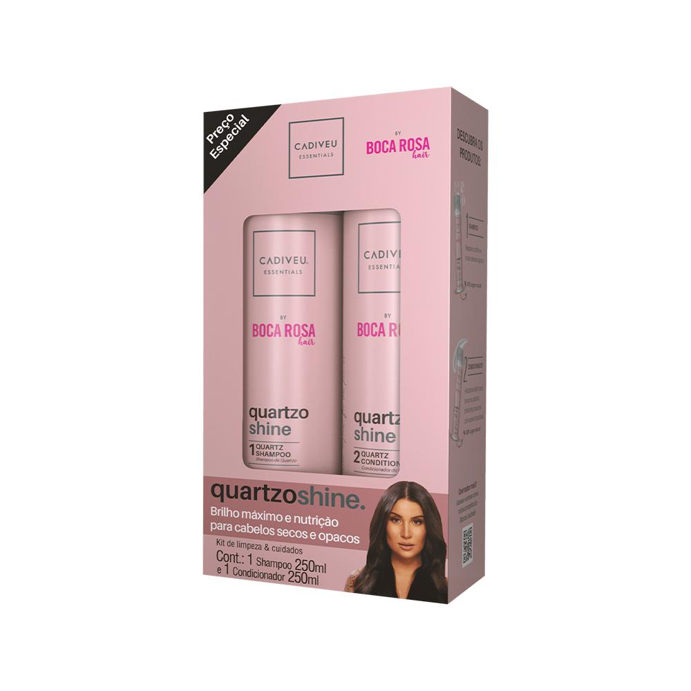 Kit Cadiveu Essentials Boca Rosa QS Shampoo 250ml + Condicionador 250ml